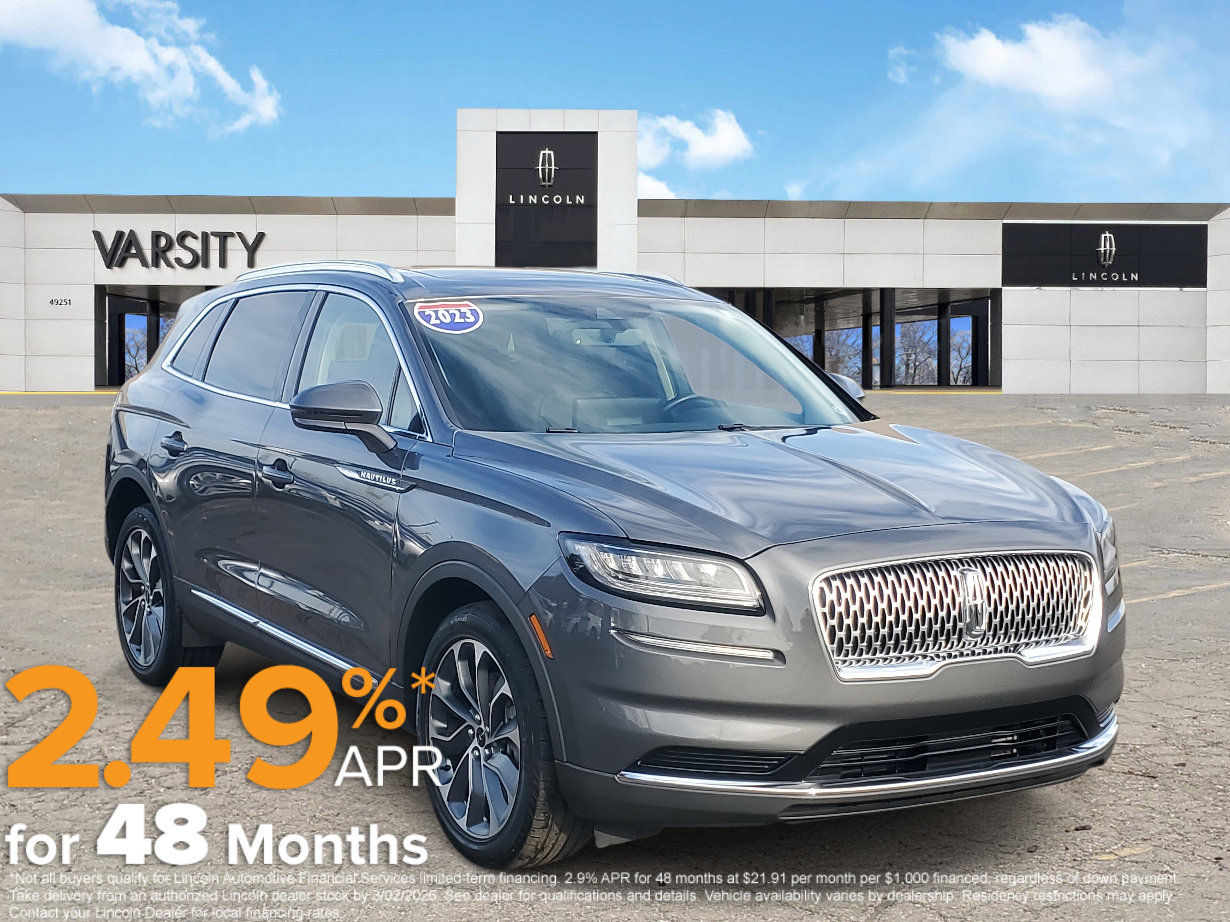 Certified 2023 Lincoln Nautilus Reserve image 1