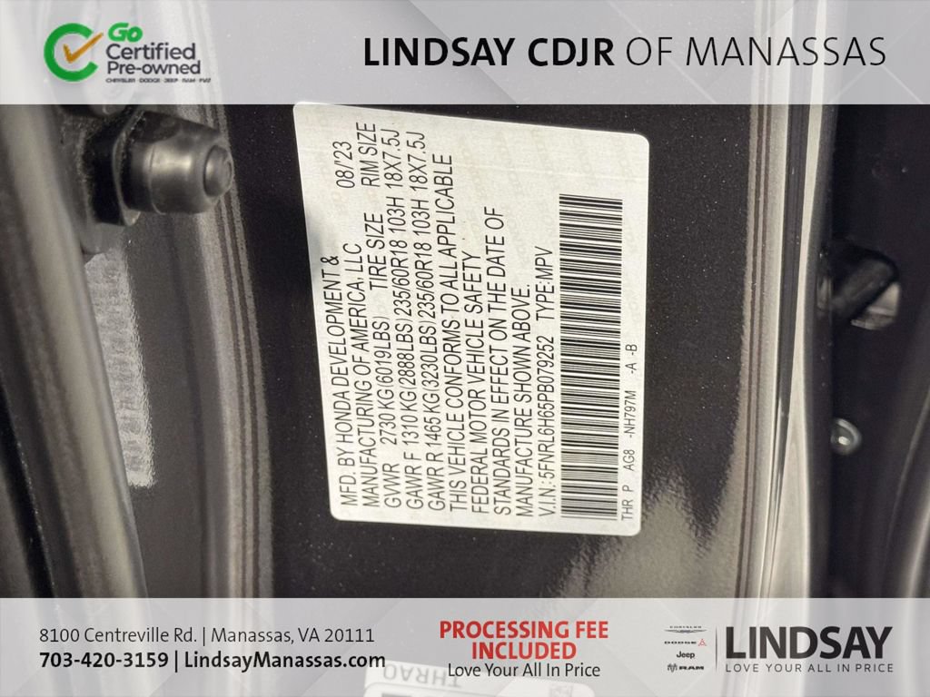 Used 2023 Honda Odyssey EX-L image 31
