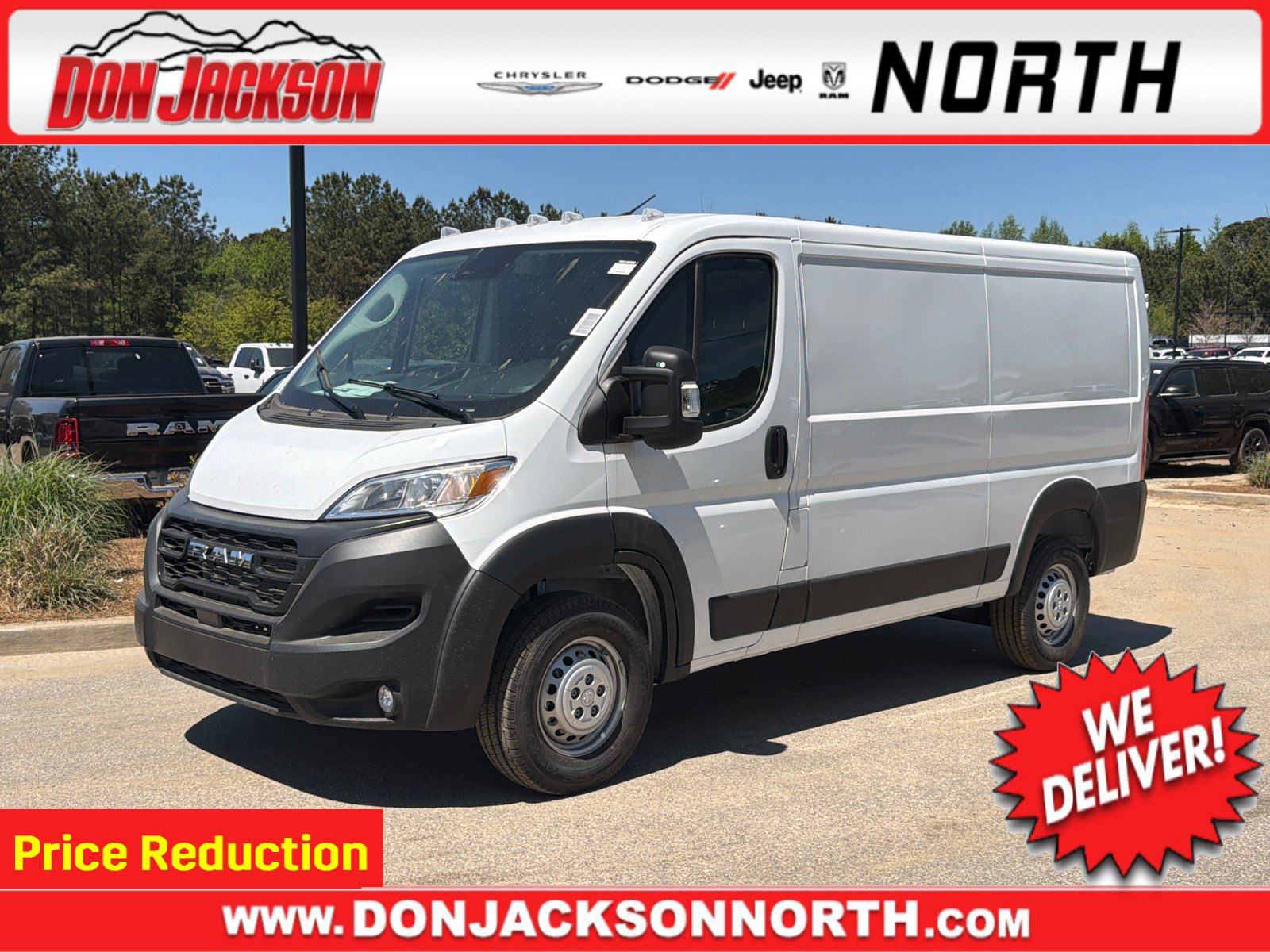 New 2026 RAM ProMaster 2500 w/ Convenience Group image 1