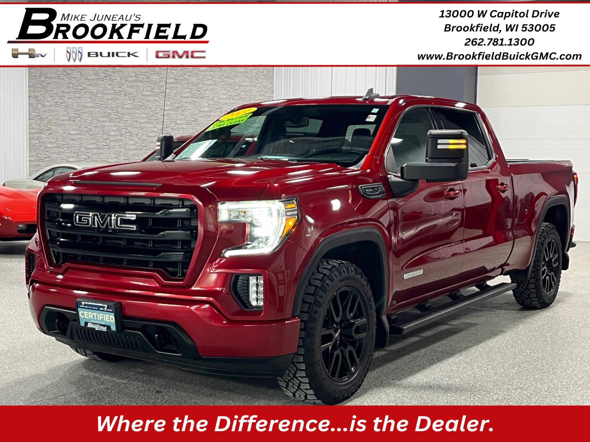 Certified 2021 GMC Sierra 1500 Elevation