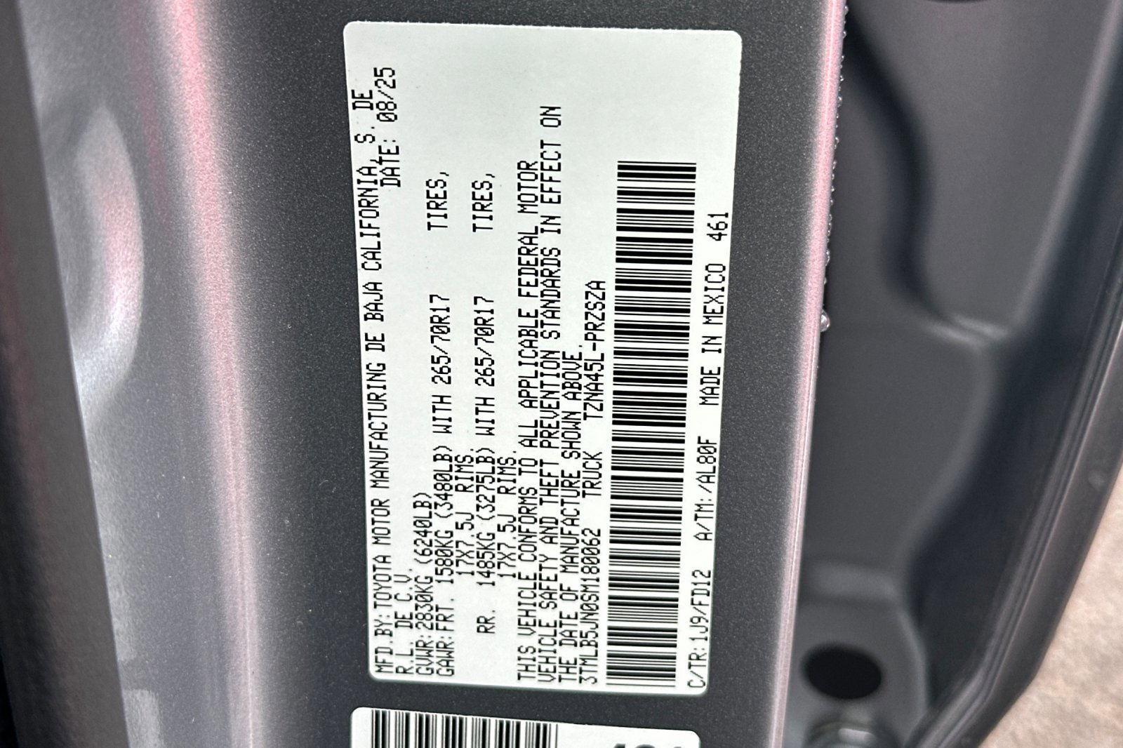 New 2025 Toyota Tacoma TRD Off-Road image 22