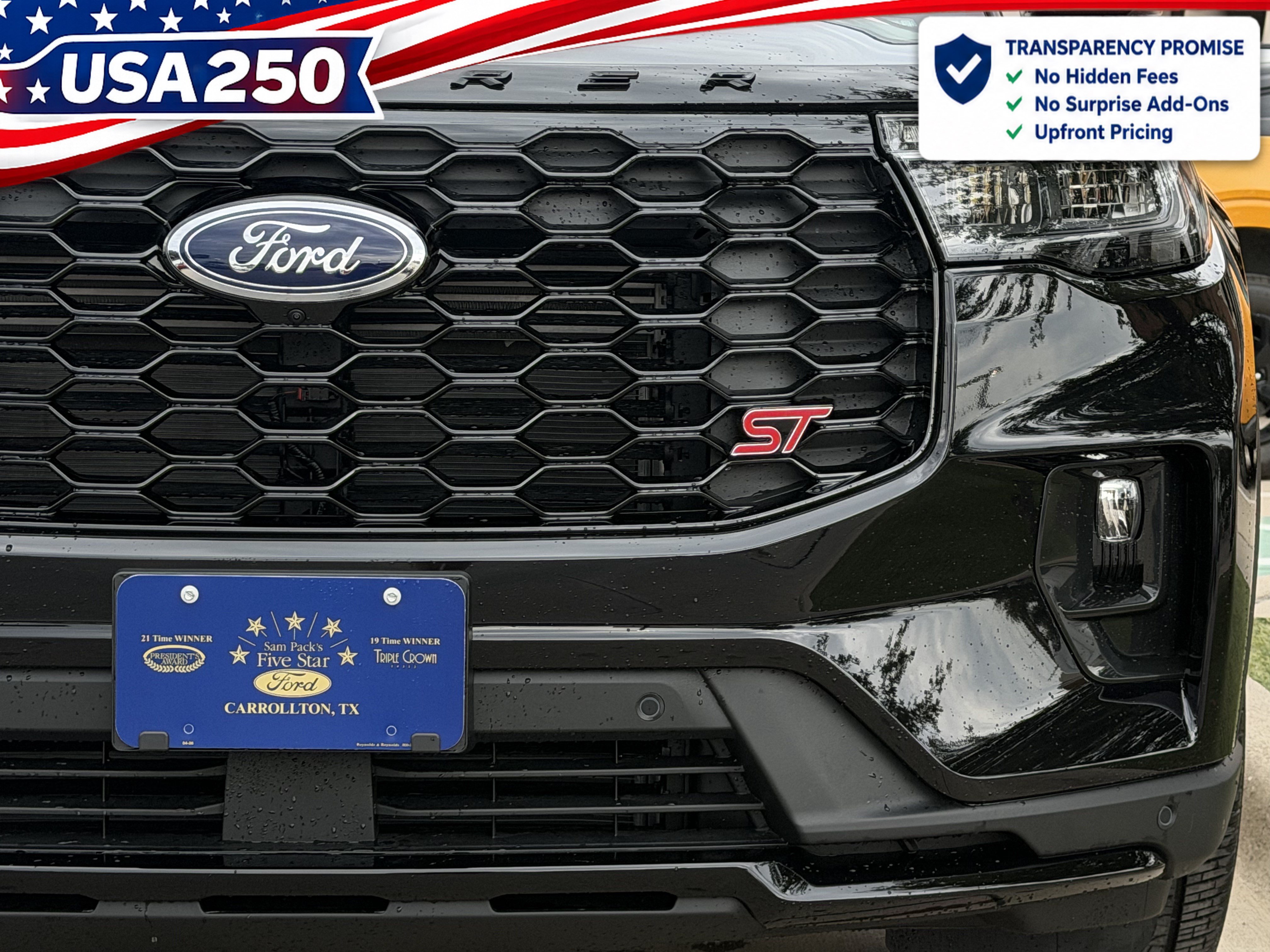 New 2026 Ford Explorer ST w/ Sun And Sound Package RWD image 9