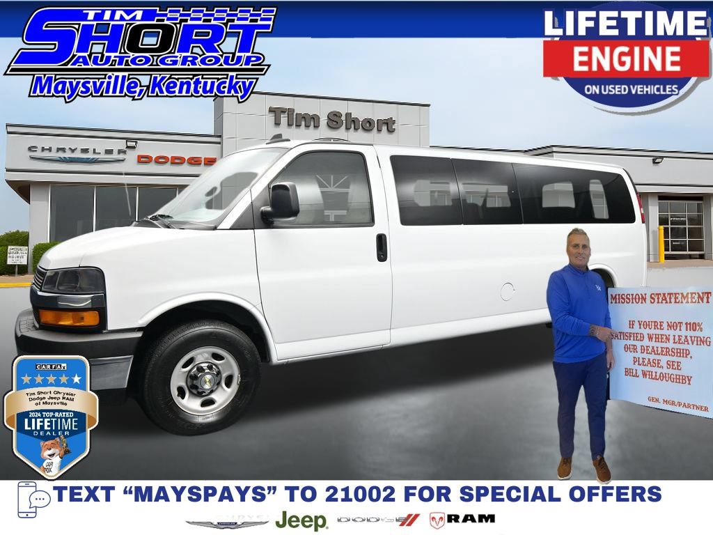 Used 2024 Chevrolet Express 3500 LT w/ LT Preferred Equipment Group RWD image 1