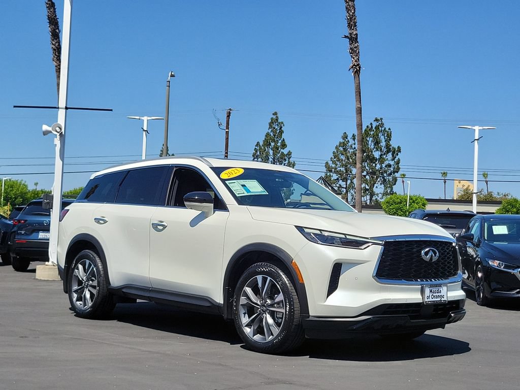 Used 2023 INFINITI QX60 Luxe w/ Cargo Package AWD/4WD image 38