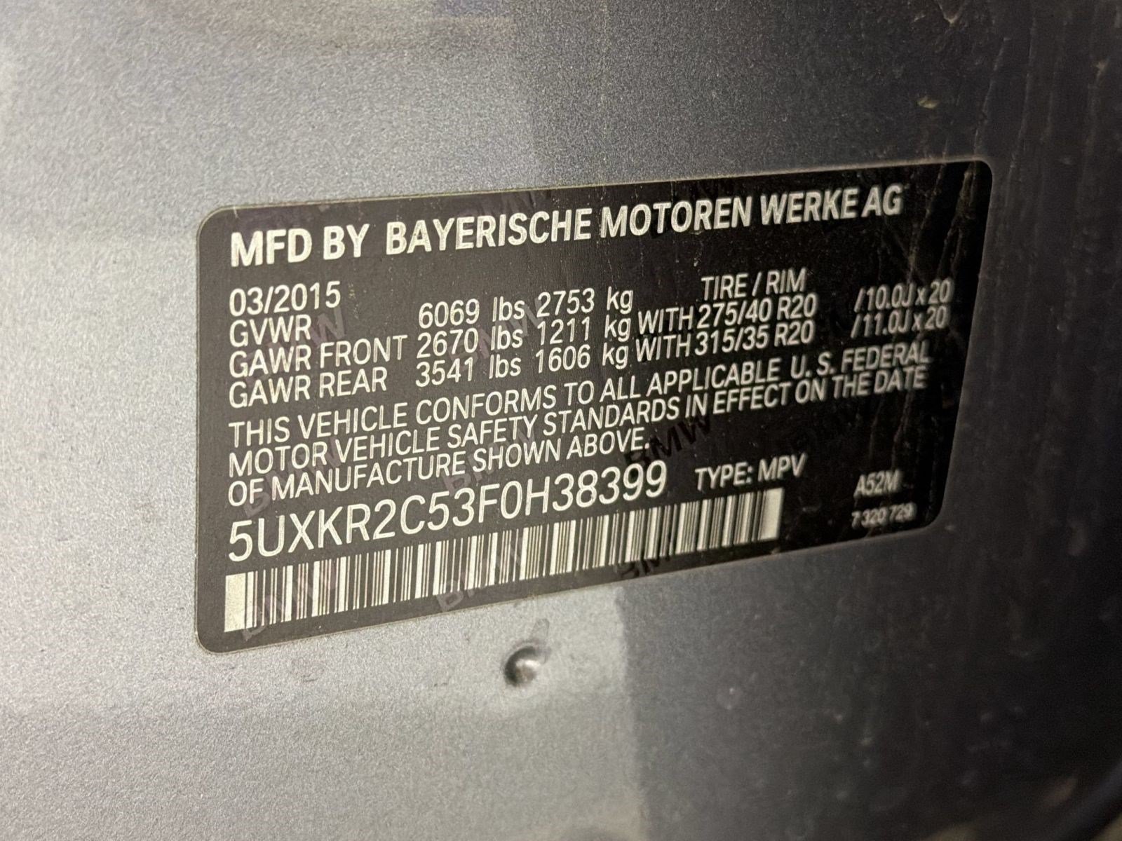 Used 2015 BMW X5 sDrive35i RWD image 19