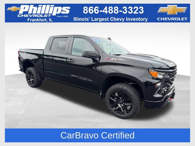 Certified 2023 Chevrolet Silverado 1500 Custom Trail Boss AWD/4WD image 1