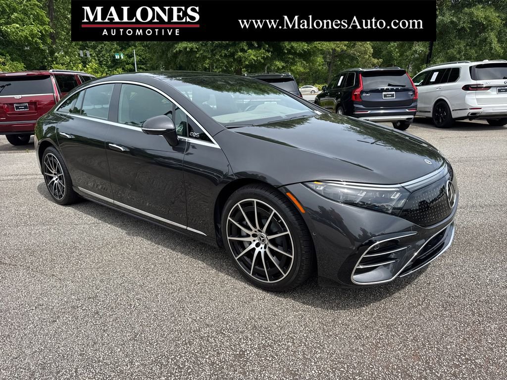 Used 2023 Mercedes-Benz EQS 580 4MATIC Sedan w/ Exclusive Trim Package image 1
