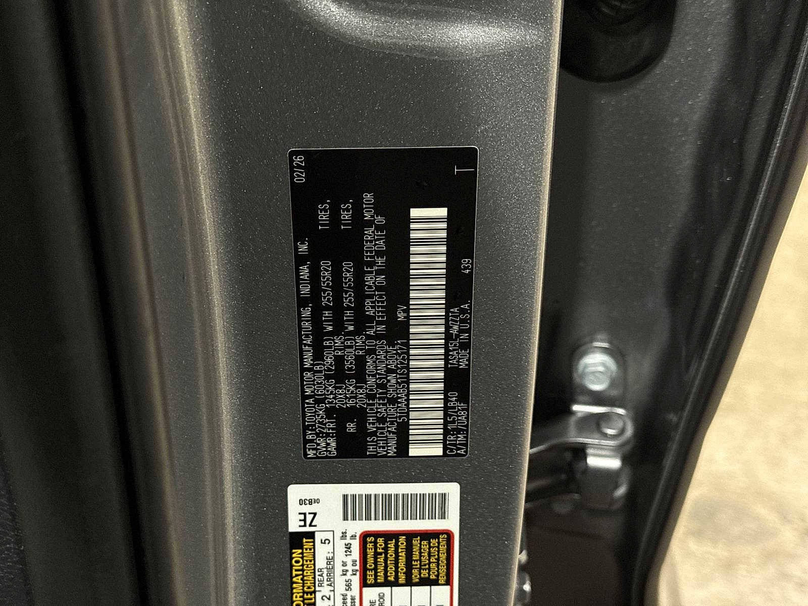 Used 2026 Toyota Grand Highlander Platinum image 14