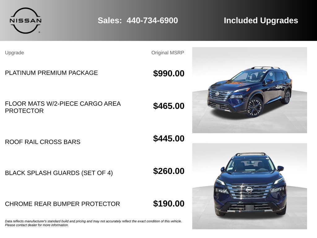 New 2026 Nissan Rogue Platinum w/ Platinum Premium Package AWD/4WD image 7