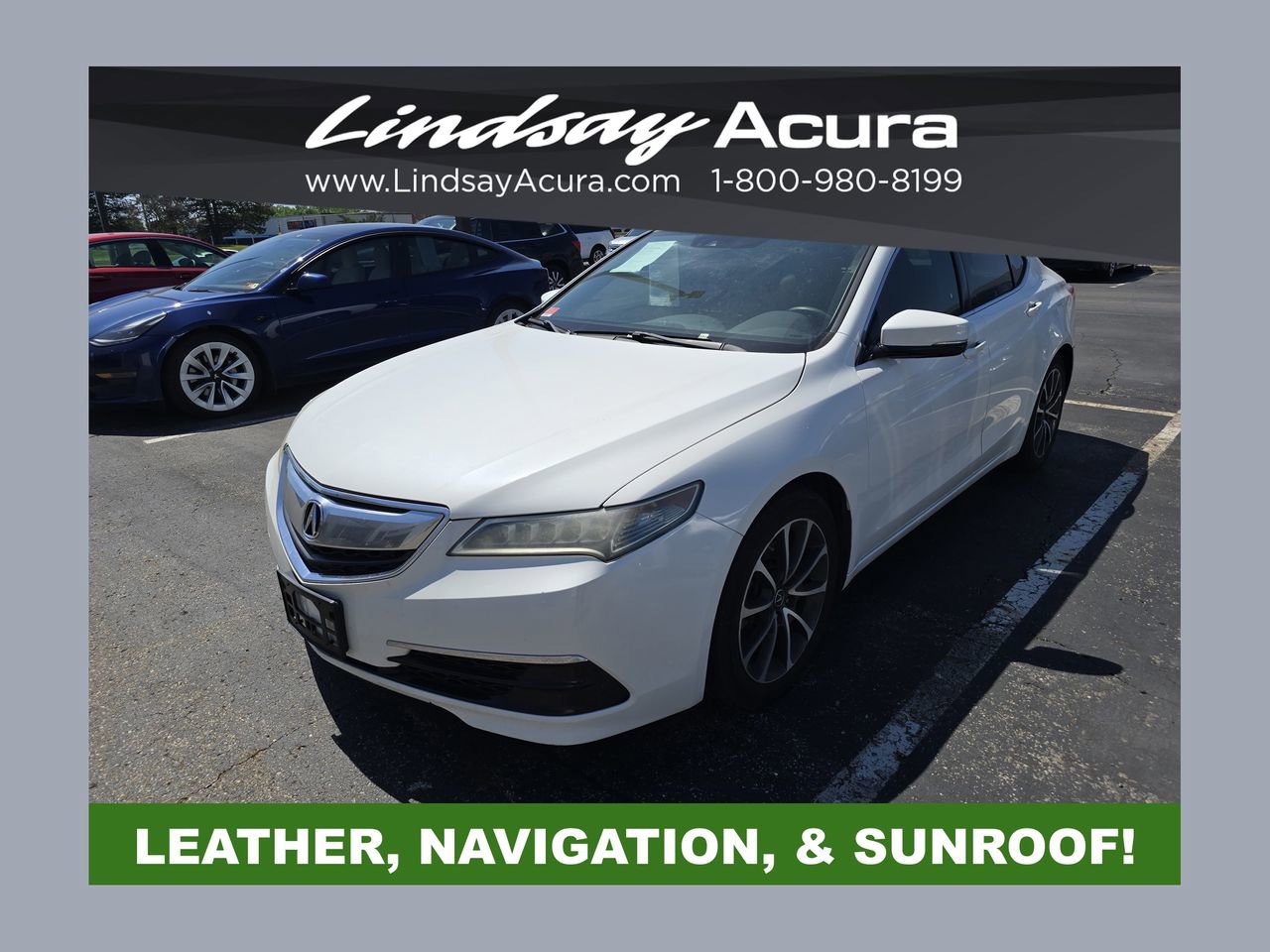 Used 2015 Acura TLX V6 w/ Technology Package FWD image 1