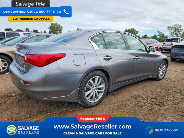 Used 2015 INFINITI Q50 Premium w/ Deluxe Touring Package AWD/4WD image 4