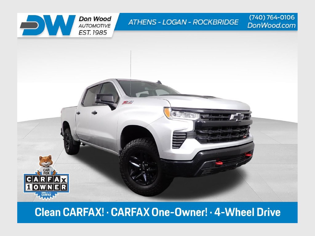 Used 2022 Chevrolet Silverado 1500 LT Trail Boss w/ Protection Package AWD/4WD image 1