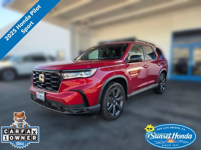 Certified 2025 Honda Pilot Sport