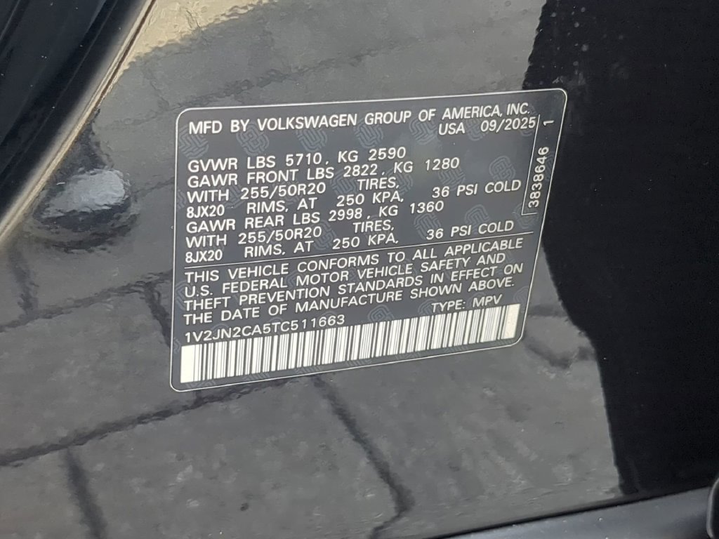 New 2026 Volkswagen Atlas SE FWD image 35