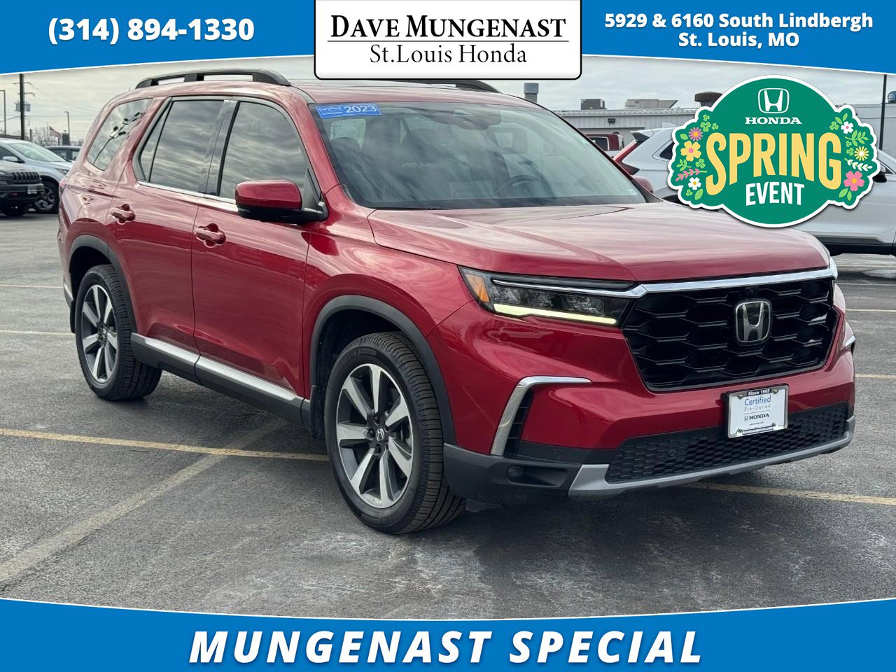 Certified 2023 Honda Pilot Elite image 1