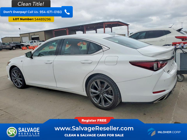 Used 2021 Lexus ES 350 F Sport w/ Accessory Package 2 FWD image 3