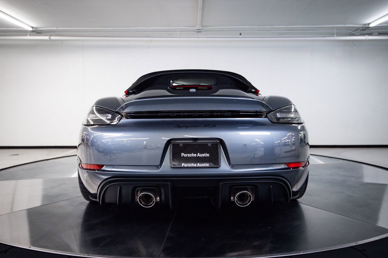 Certified 2024 Porsche 718 Boxster Spyder RS image 6