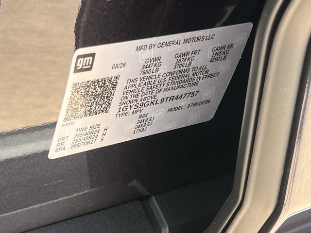 New 2026 Cadillac Escalade Platinum Sport w/ LPO, ONYX Package AWD/4WD image 29