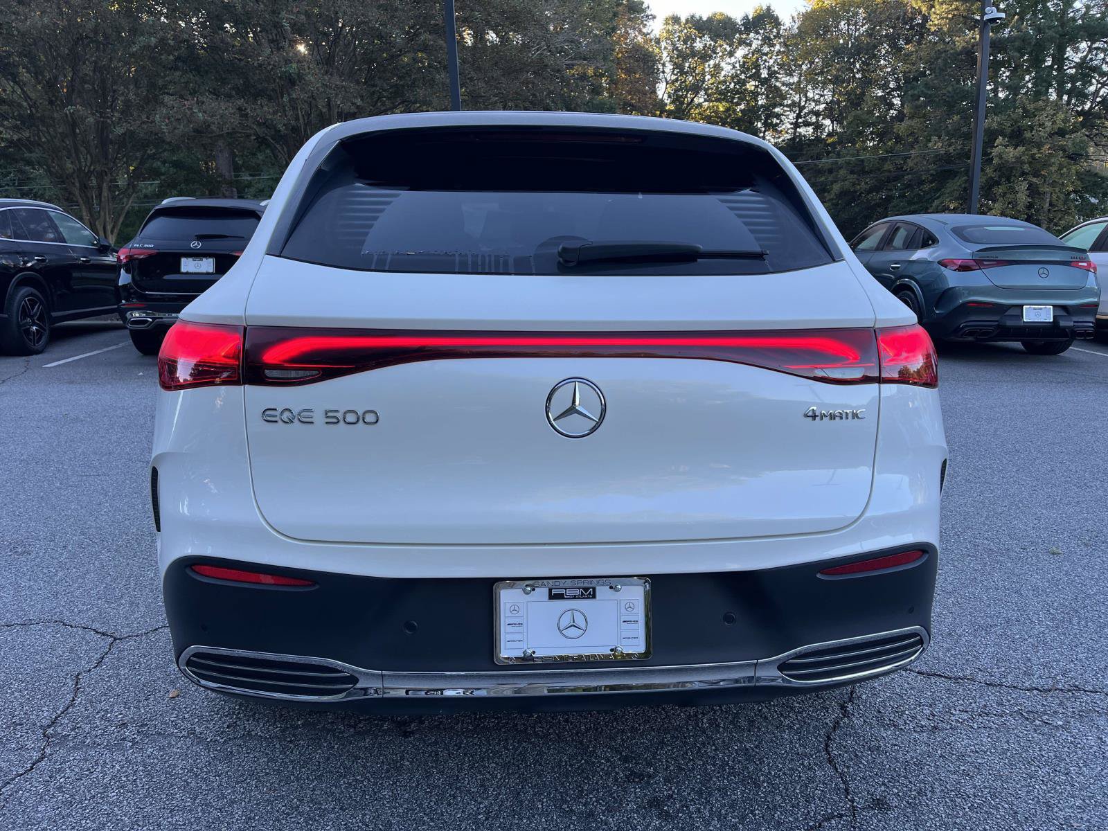 Certified 2023 Mercedes-Benz EQE 500 4MATIC SUV w/ Pinnacle Trim Package image 8