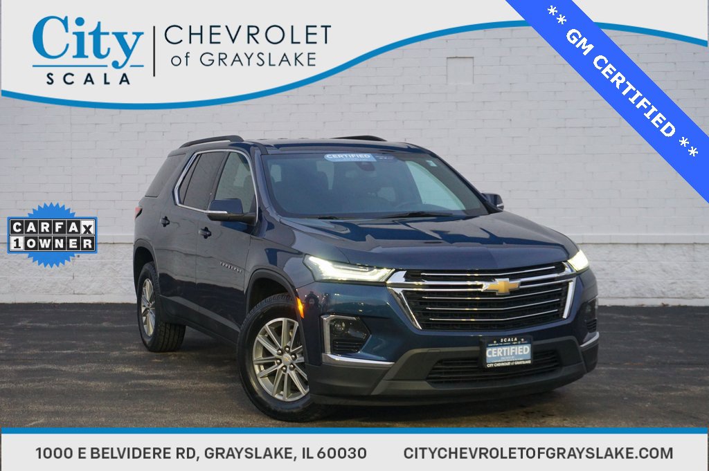 Certified 2023 Chevrolet Traverse LT