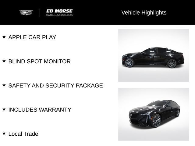 Certified 2022 Cadillac CT5 V w/ Platinum Package AWD/4WD image 12