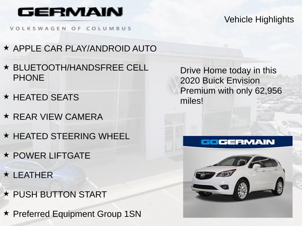 Used 2020 Buick Envision Premium AWD/4WD image 5