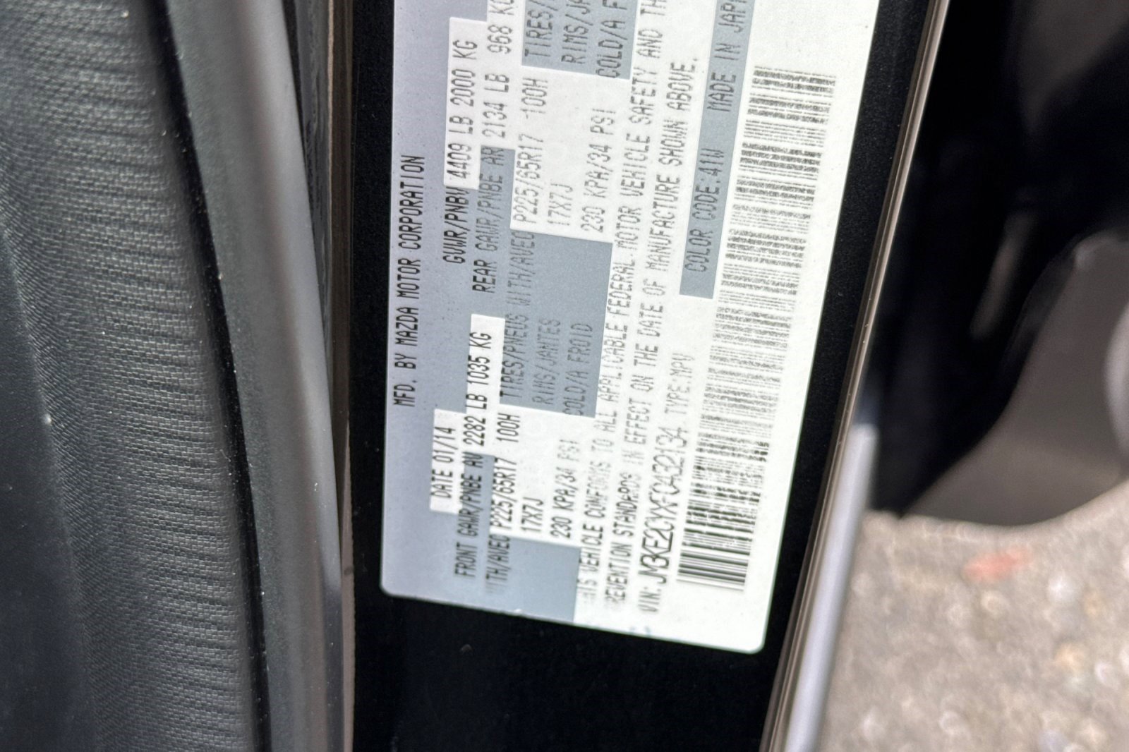 Used 2015 MAZDA CX-5 Touring image 38