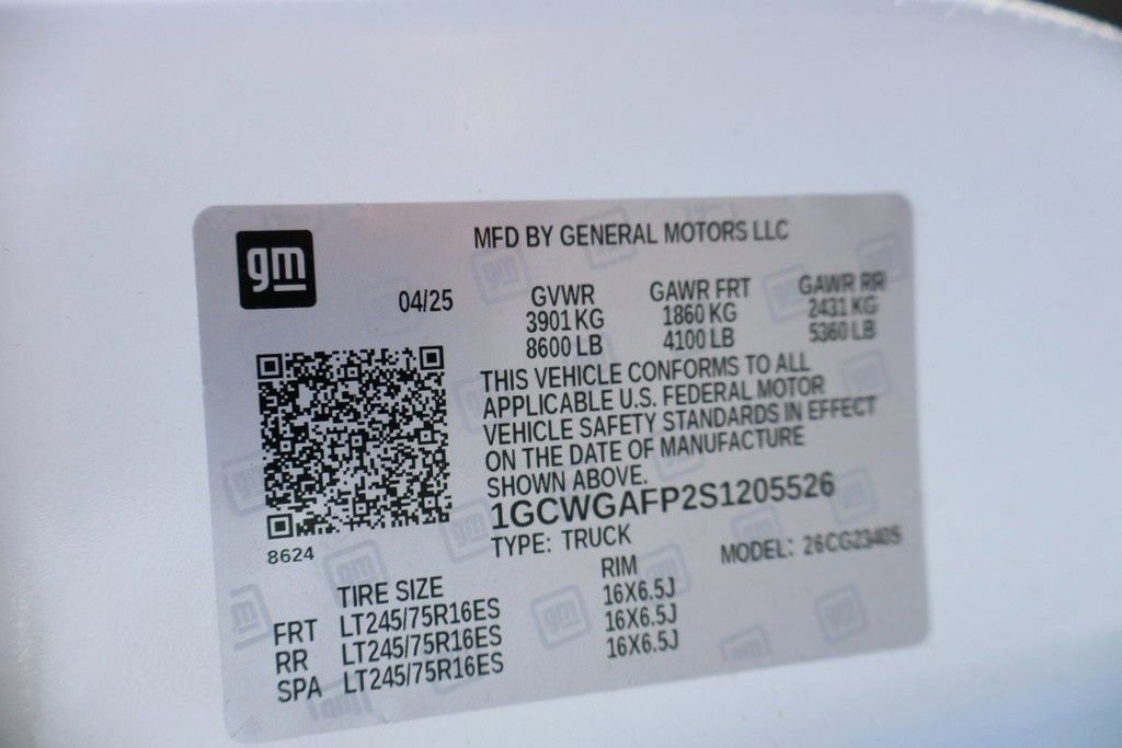 New 2025 Chevrolet Express 2500 w/ Driver Convenience Package image 31