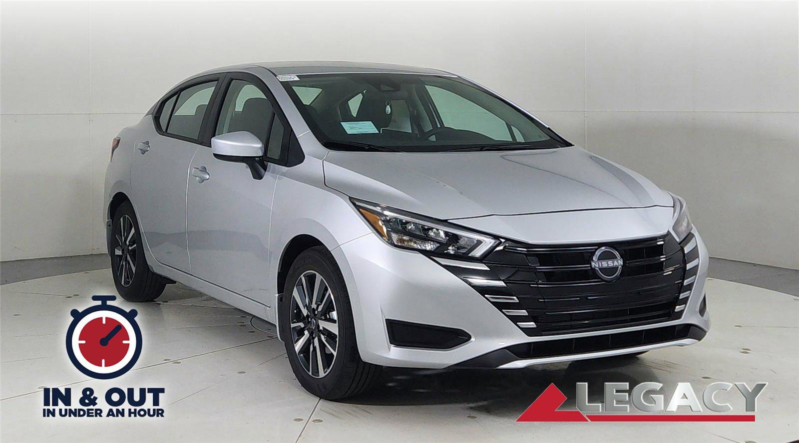 New 2025 Nissan Versa SV w/ Trunk Package