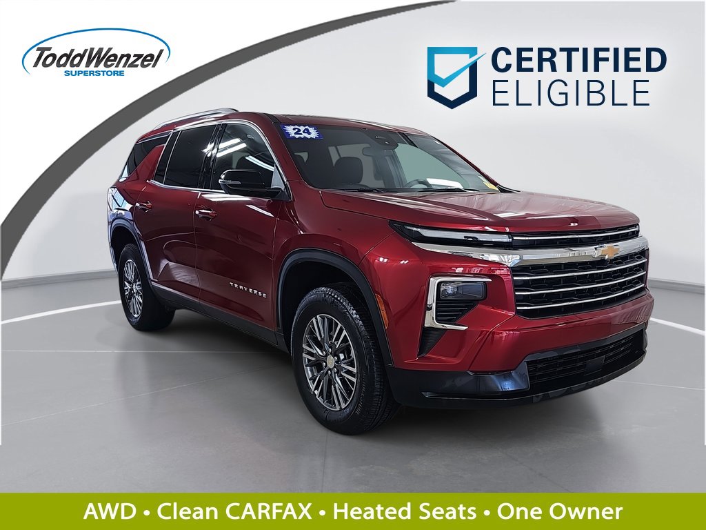 Certified 2024 Chevrolet Traverse LT image 1