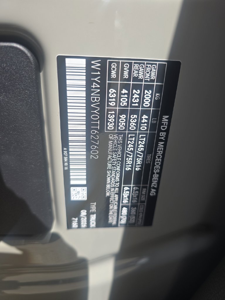 New 2026 Mercedes-Benz Sprinter 2500 image 28