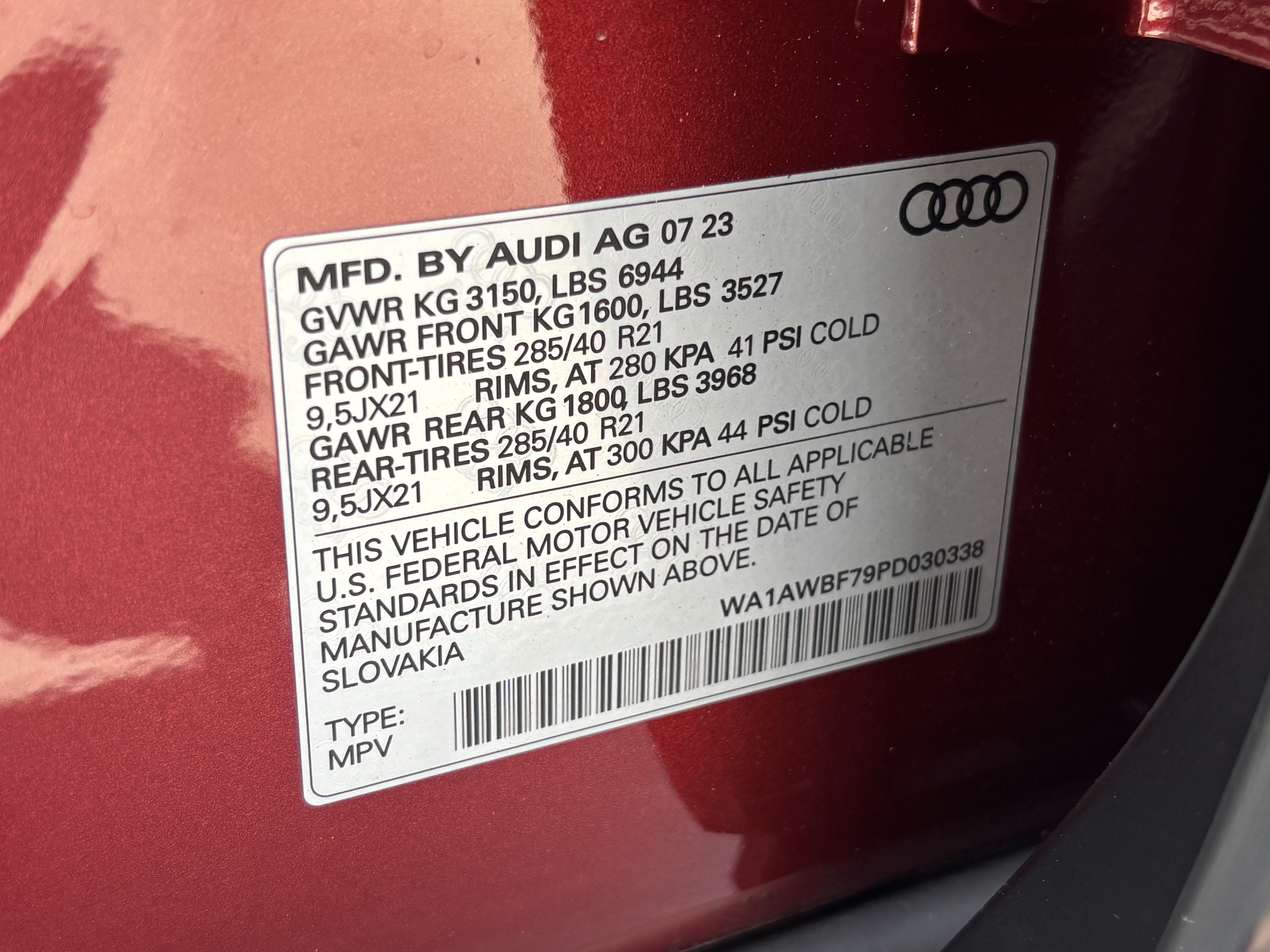 Used 2023 Audi SQ7 Premium Plus AWD/4WD image 37