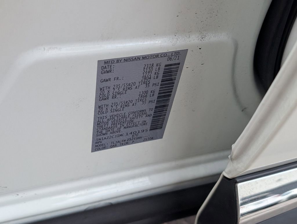 Certified 2021 Nissan Murano SL image 21