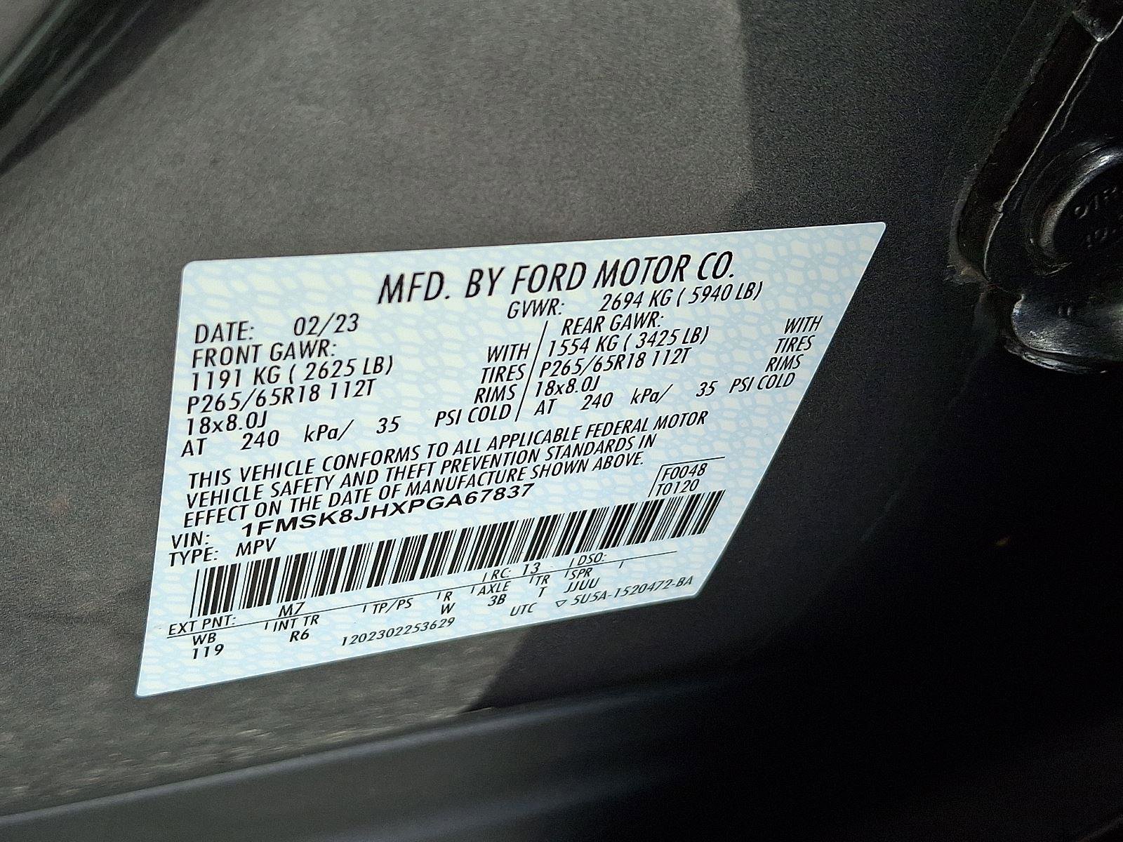 Certified 2023 Ford Explorer Timberline w/ Timberline Technology Package AWD/4WD image 29