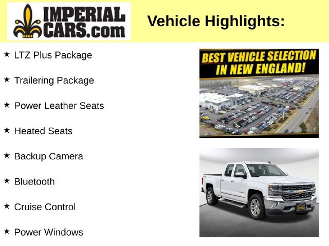 Used 2017 Chevrolet Silverado 1500 LTZ w/ LTZ Plus Package AWD/4WD image 3
