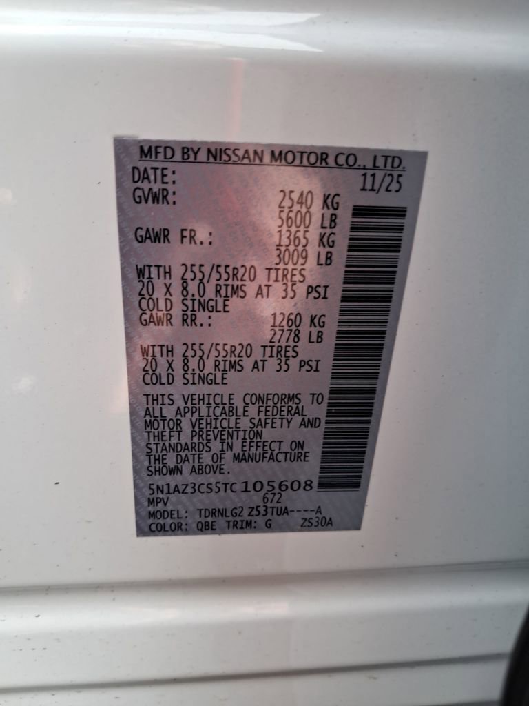 New 2026 Nissan Murano SL image 31