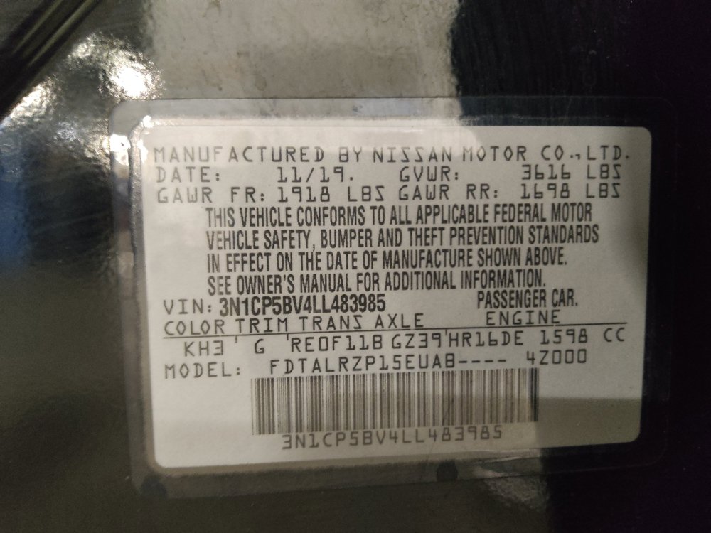 Used 2020 Nissan Kicks S FWD image 33