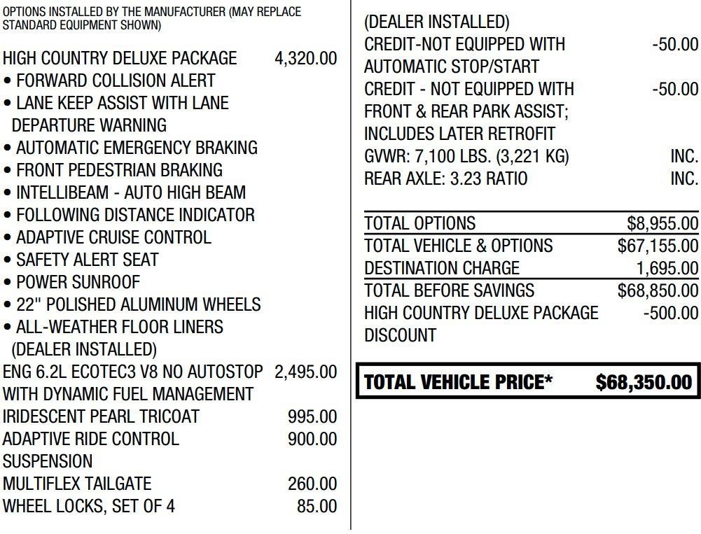 Certified 2022 Chevrolet Silverado 1500 High Country AWD/4WD image 2