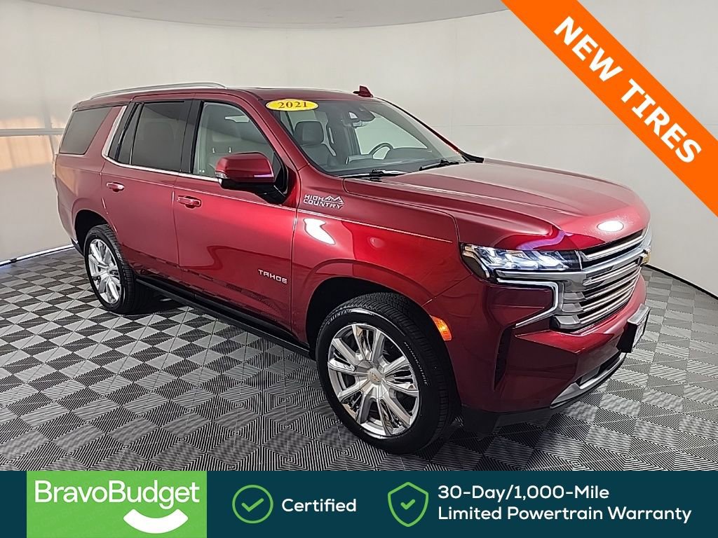Certified 2021 Chevrolet Tahoe High Country w/ Premium Package AWD/4WD image 1