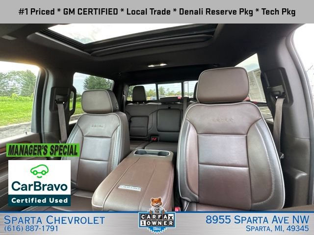 Certified 2025 GMC Sierra 3500 Denali w/ Denali Reserve Package AWD/4WD image 16