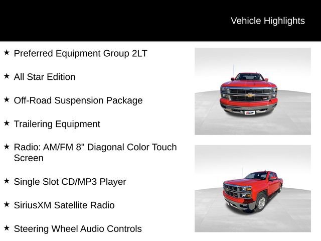 Certified 2015 Chevrolet Silverado 1500 LT w/ All Star Edition image 13