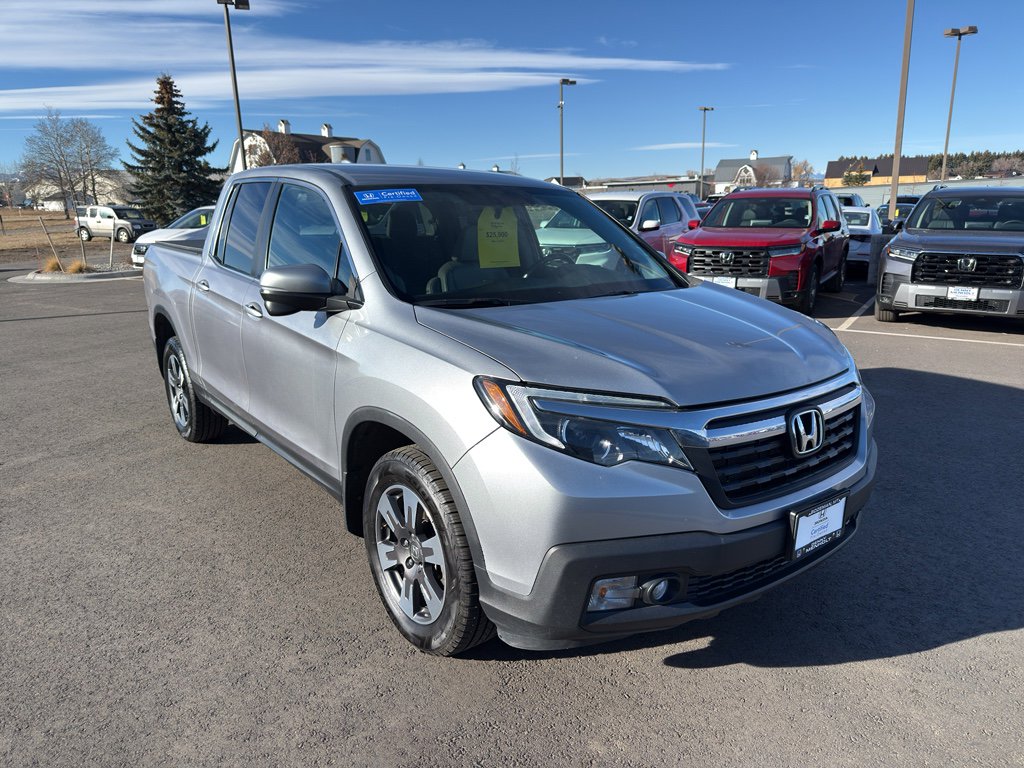 Certified 2018 Honda Ridgeline RTL-T