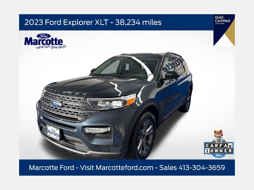 Certified 2023 Ford Explorer XLT w/ Equipment Group 202A