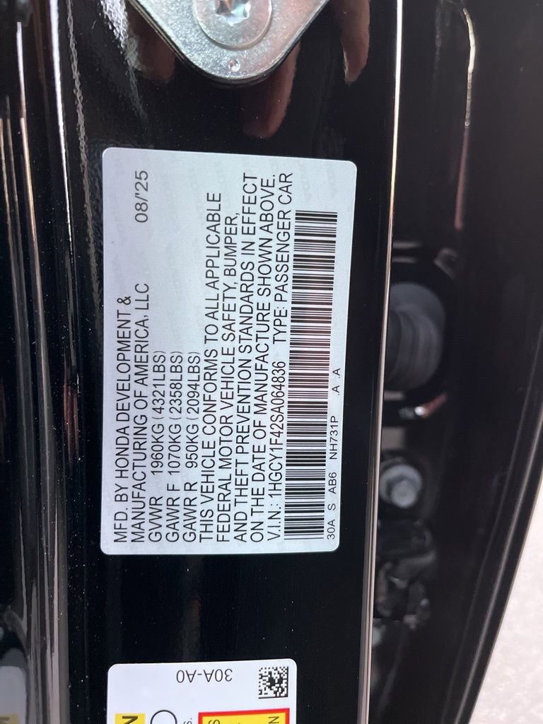 Used 2025 Honda Accord SE image 10