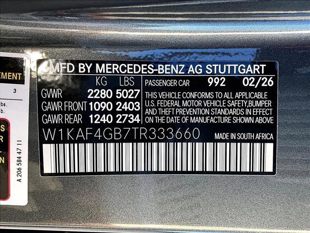 New 2026 Mercedes-Benz C 300 Sedan image 15