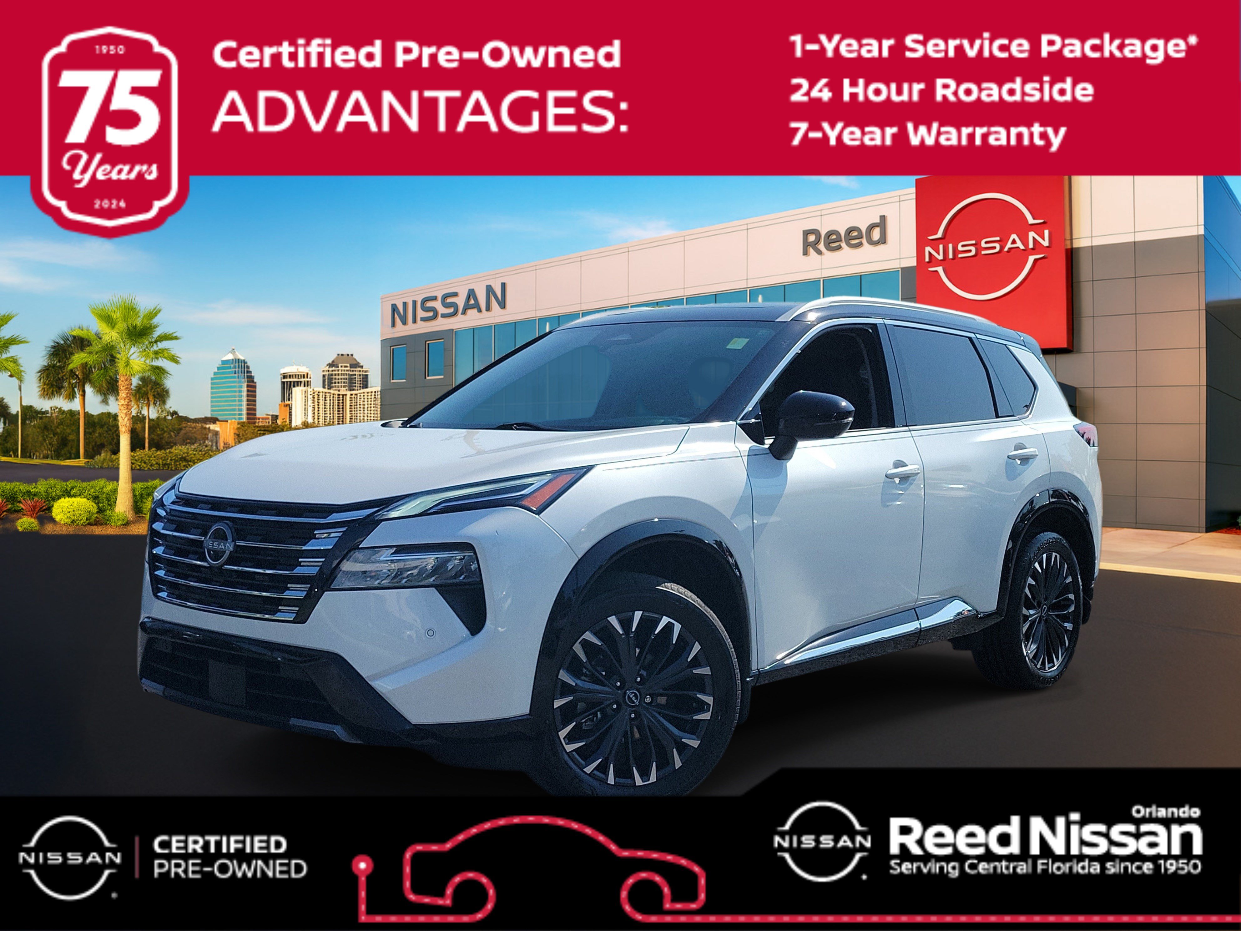 Certified 2024 Nissan Rogue Platinum FWD image 1