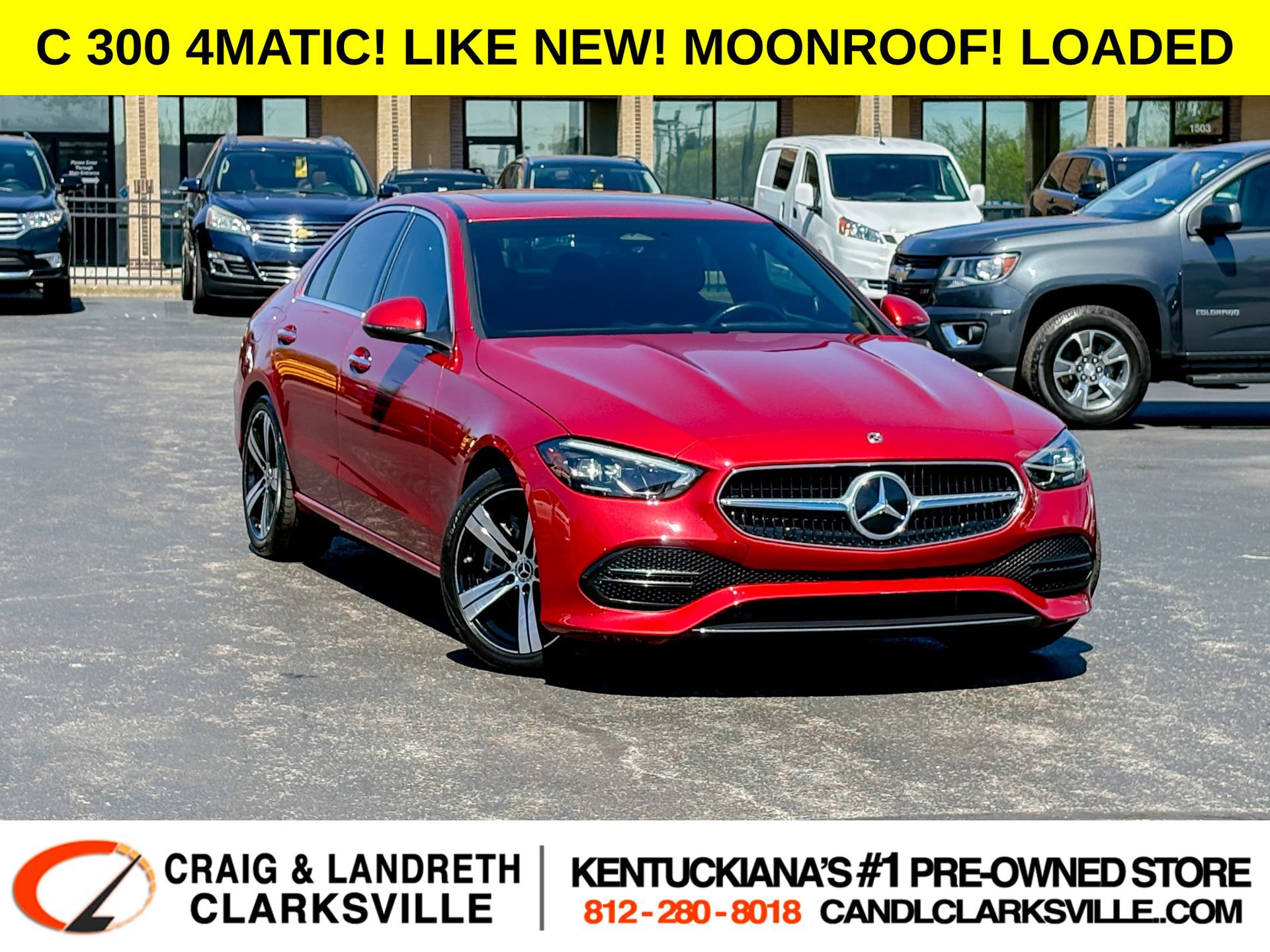 Used 2023 Mercedes-Benz C 300 4MATIC Sedan image 1