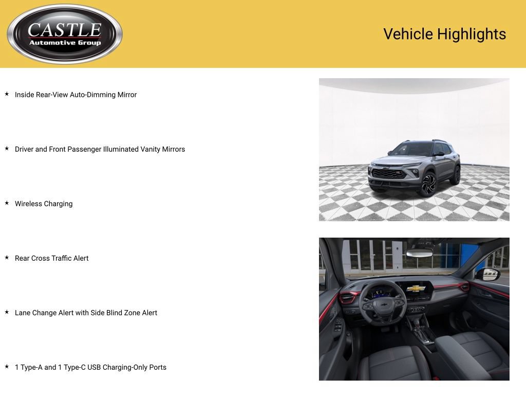 New 2026 Chevrolet TrailBlazer RS w/ Convenience Package AWD/4WD image 7