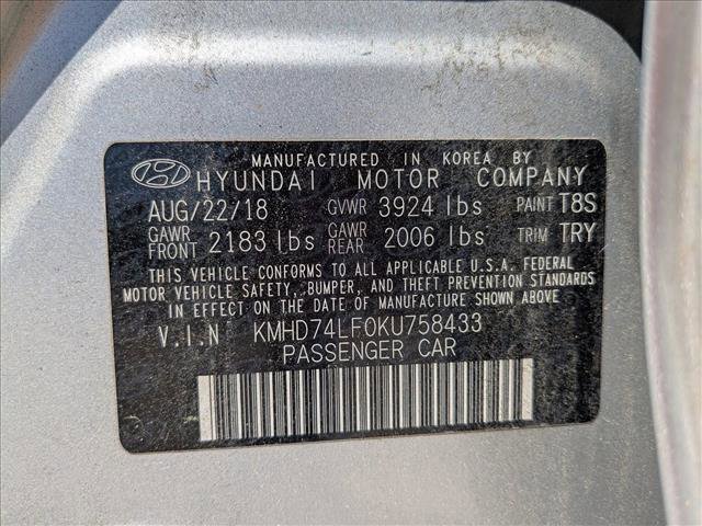 Used 2019 Hyundai Elantra SE w/ Cargo Package FWD image 16