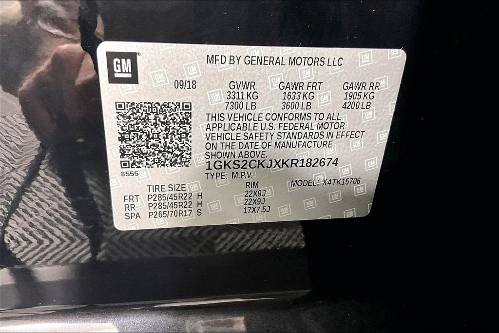 Certified 2019 GMC Yukon Denali w/ Denali Ultimate Package AWD/4WD image 18